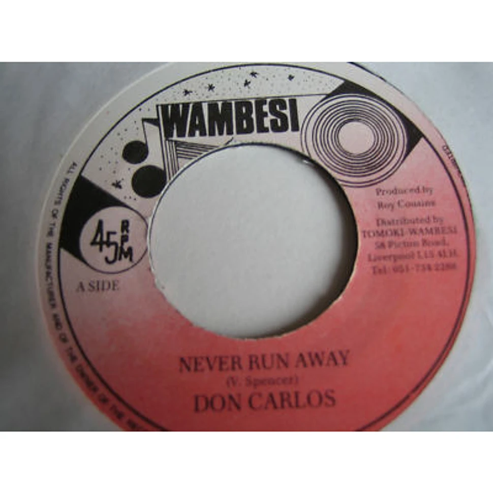 Don Carlos - Never Run Away