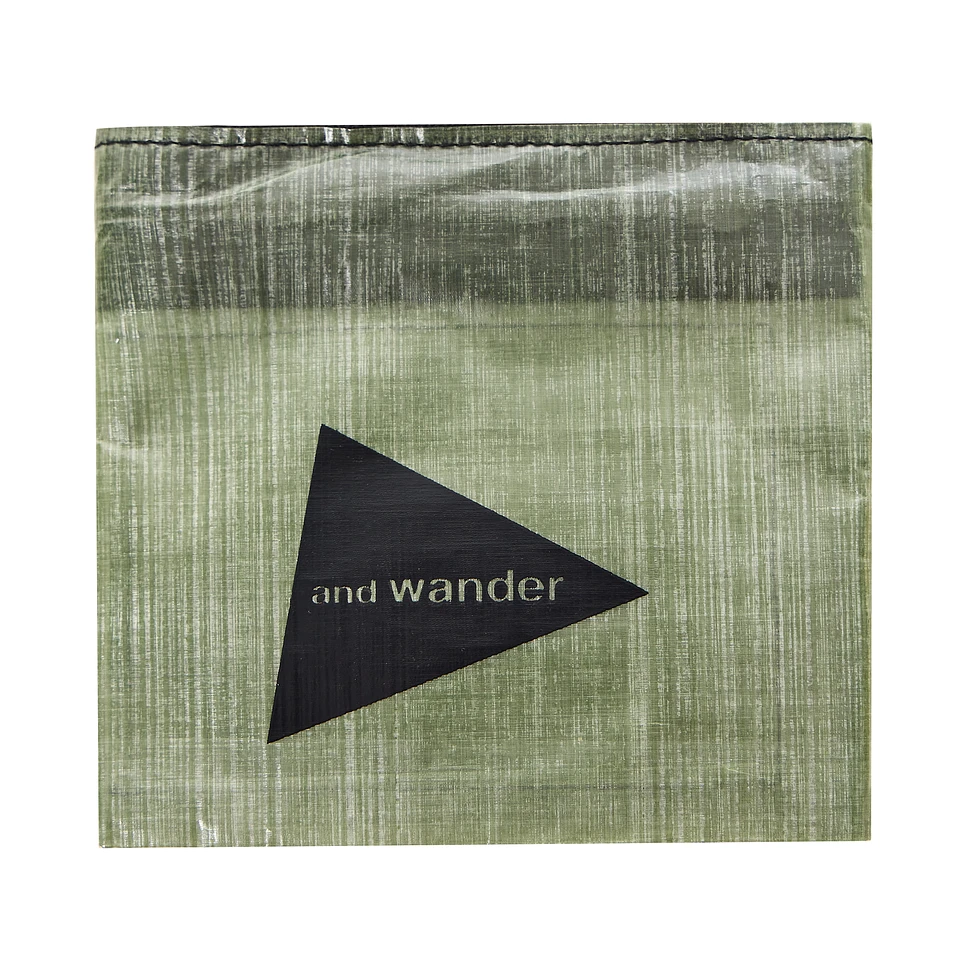 and wander - UL Wallet With Dyneema (Green) | HHV