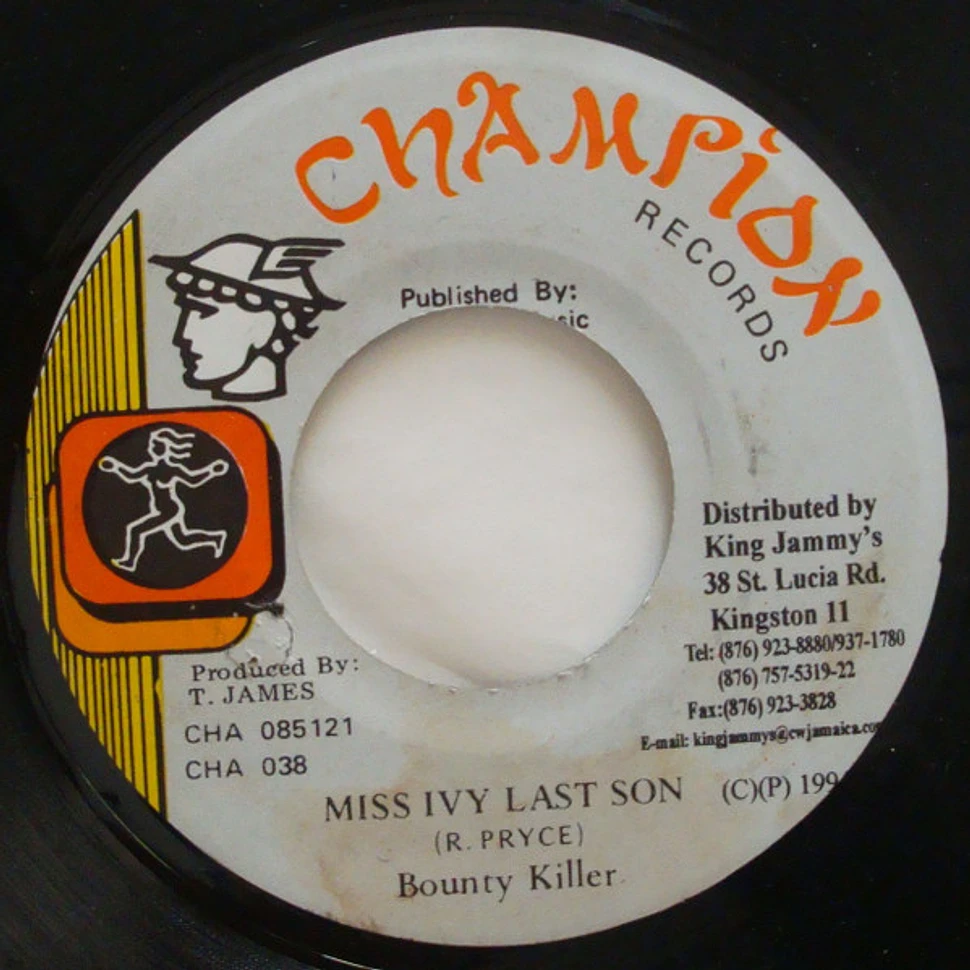 Bounty Killer - Miss Ivy Last Son