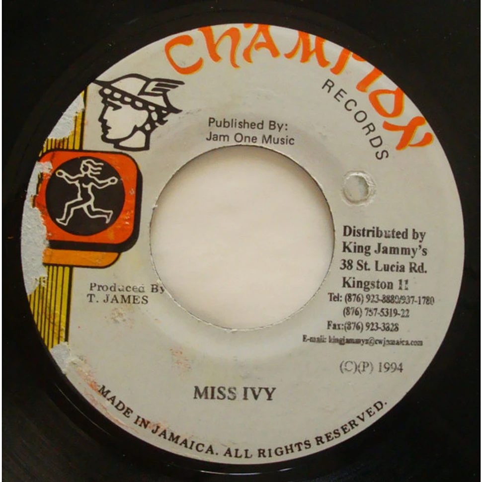 Bounty Killer - Miss Ivy Last Son