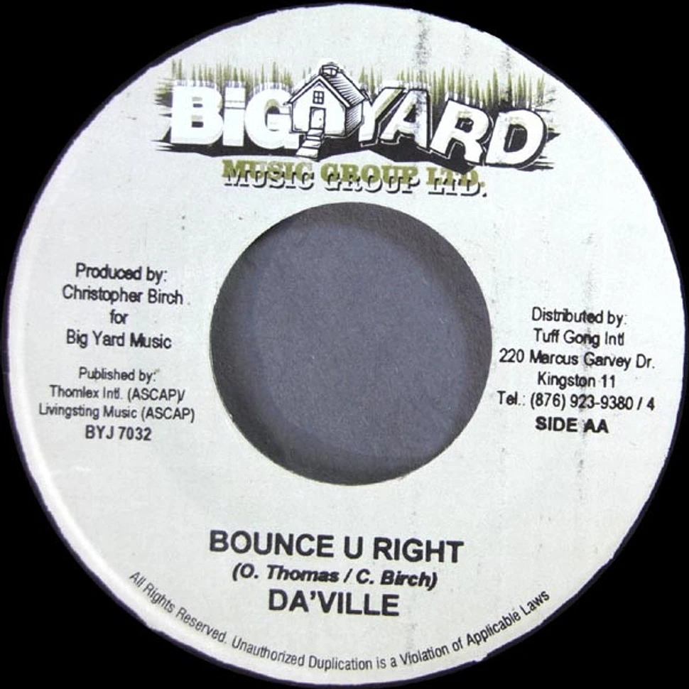 General Degree / Da'Ville - Hot Wata / Bounce U Right