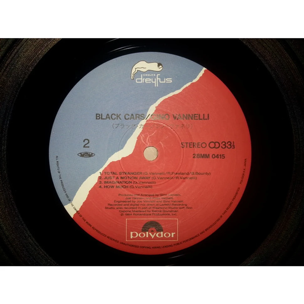 Gino Vannelli - Black Cars