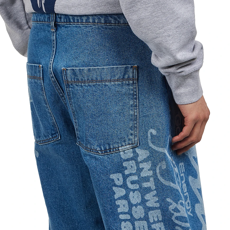 Arte Antwerp - Two Prints Denim Shorts