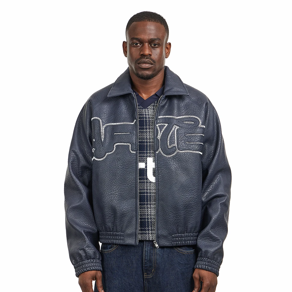 Arte Antwerp - Big Logo Leather Jacket