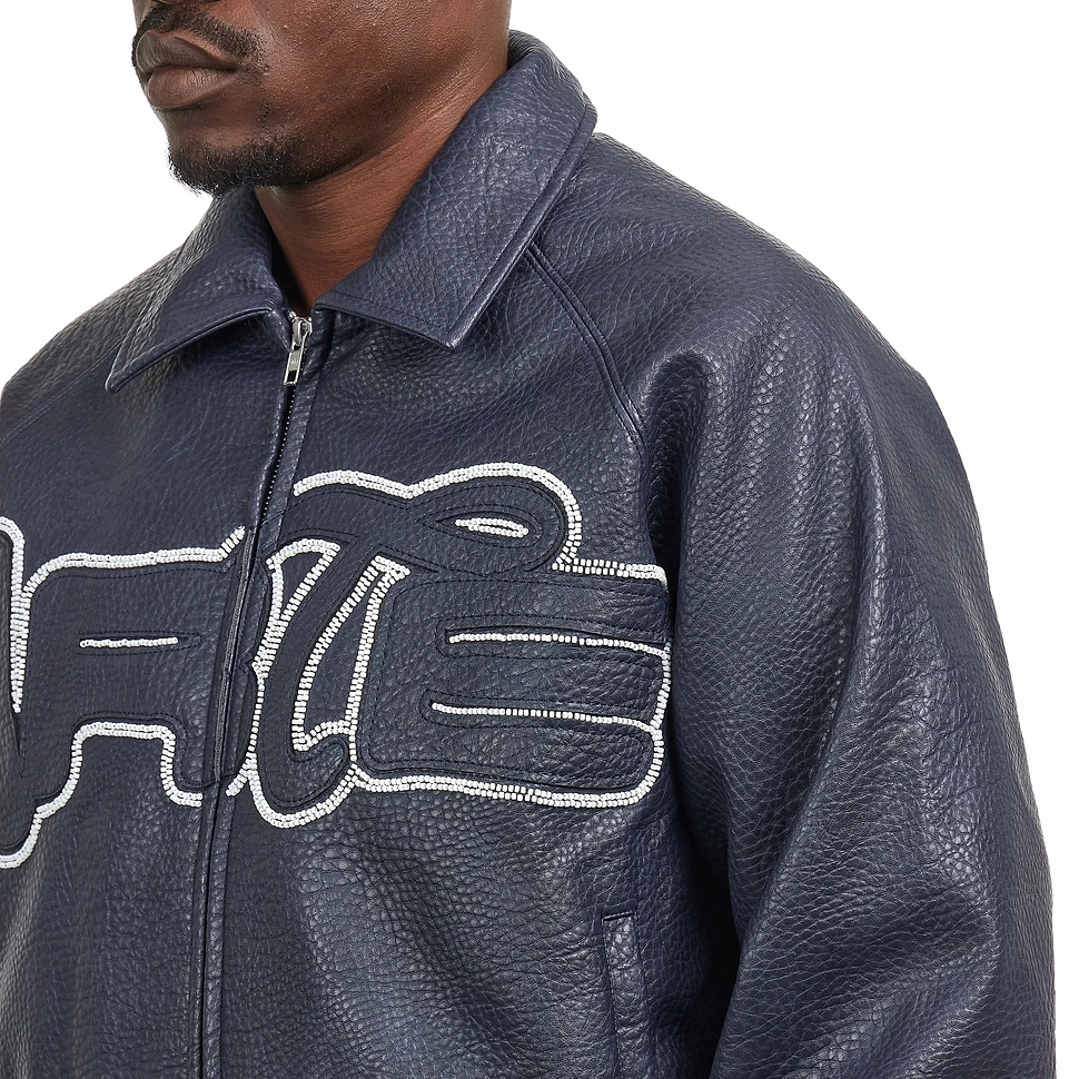 Arte Antwerp - Big Logo Leather Jacket