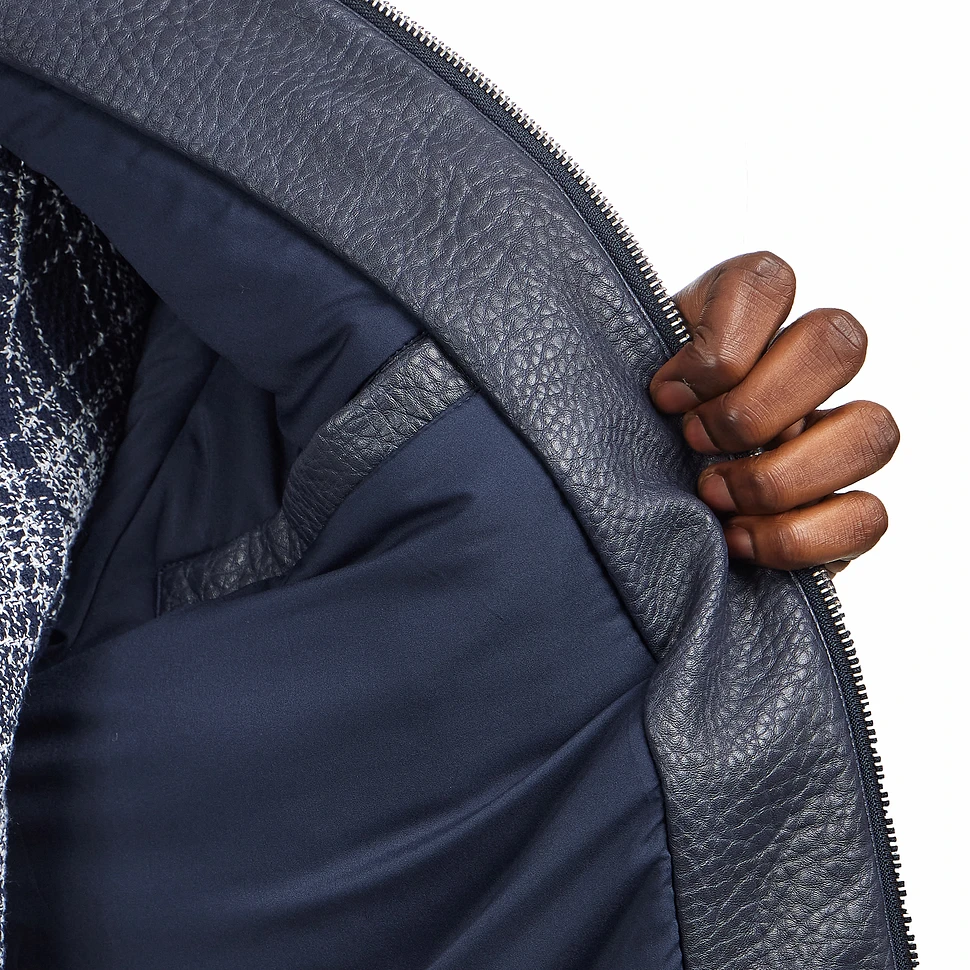 Arte Antwerp - Big Logo Leather Jacket