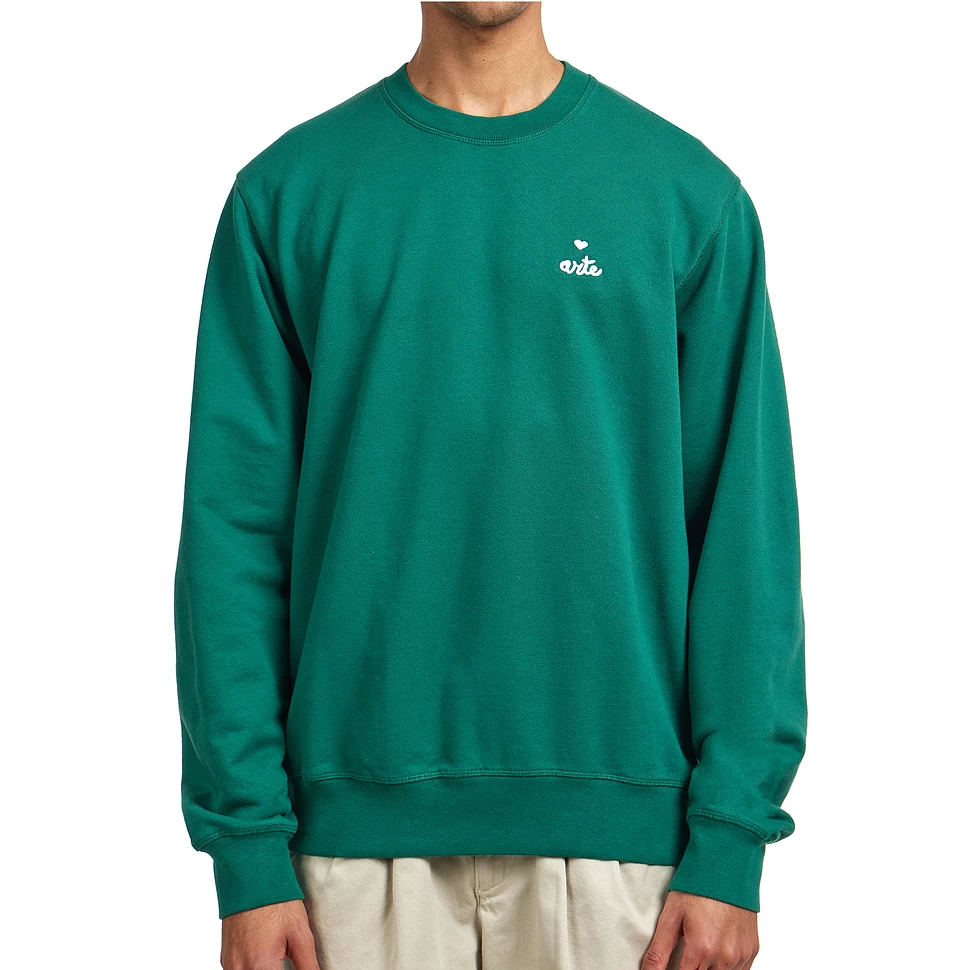 Arte Antwerp - Small Heart And Logo Crewneck