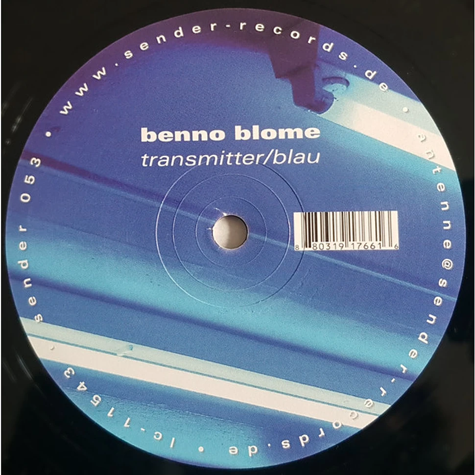 Benno Blome - Transmitter / Blau