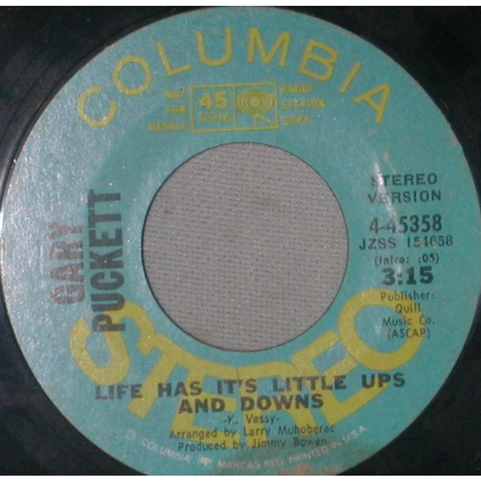 Gary Puckett - Life Has It's Little Ups And Downs