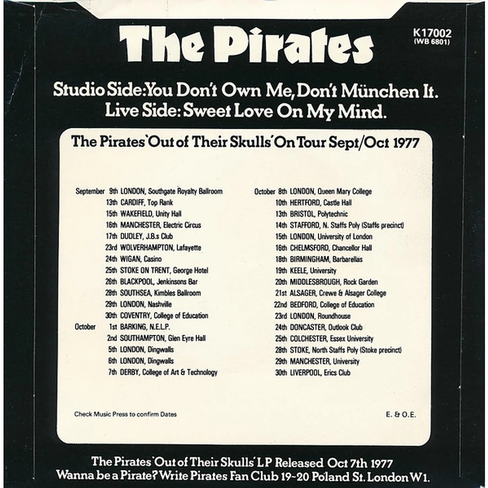 The Pirates - Sweet Love On My Mind