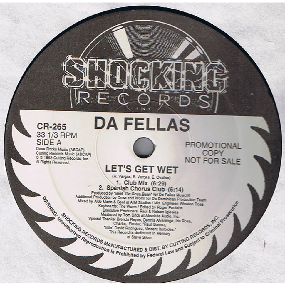 Da Fellas - Let's Get Wet