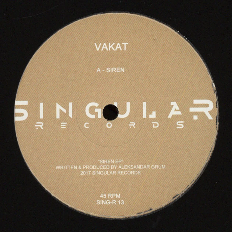 VAKAT - Siren EP