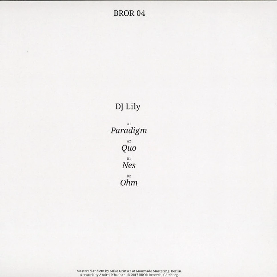 DJ Lily - BROR04