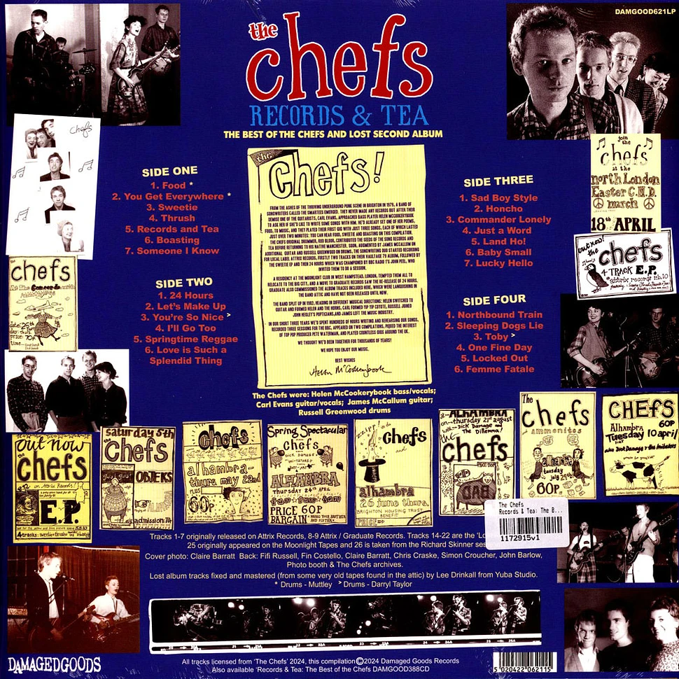 The Chefs - Records & Tea: The Best Of The Chefs & Lost 2nd Album