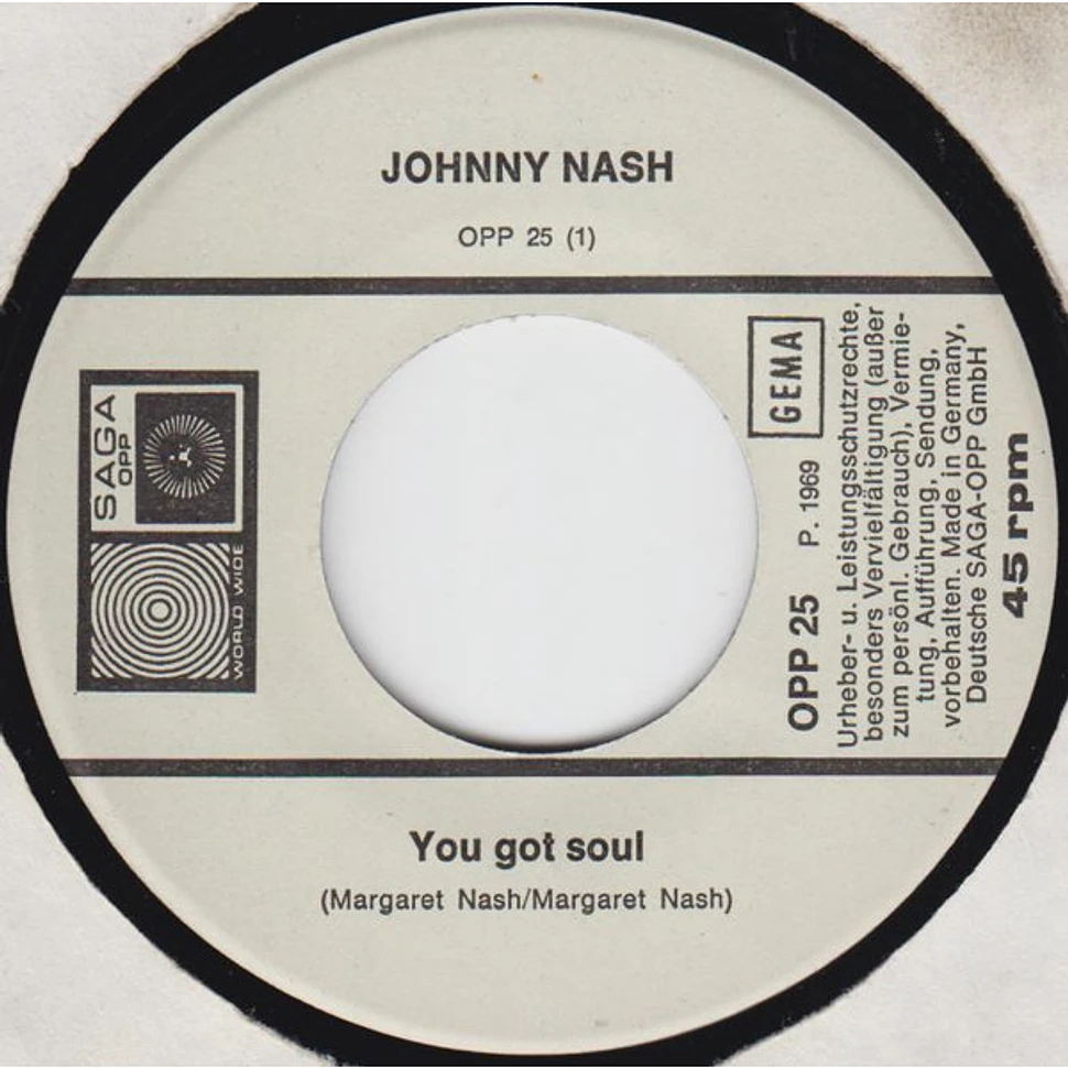 Johnny Nash - You Got Soul