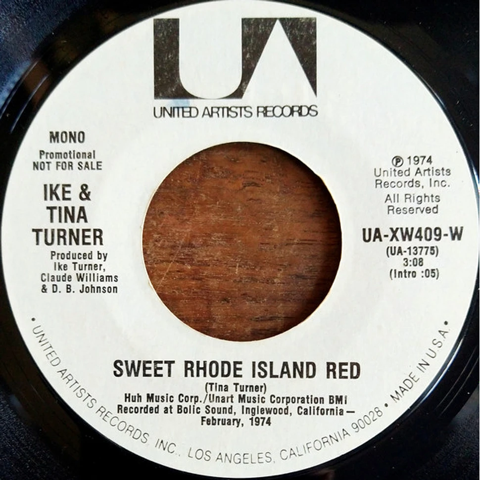 Ike & Tina Turner - Sweet Rhode Island Red