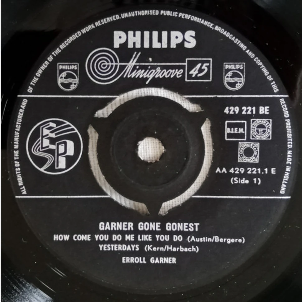 Erroll Garner - Garner Gone Gonest