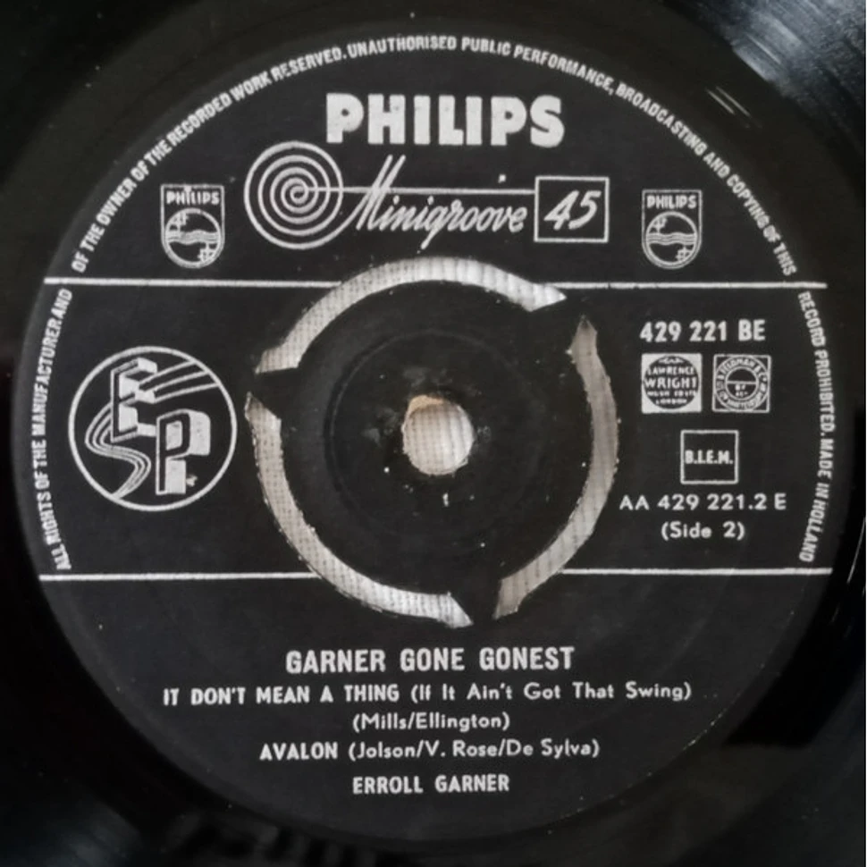 Erroll Garner - Garner Gone Gonest