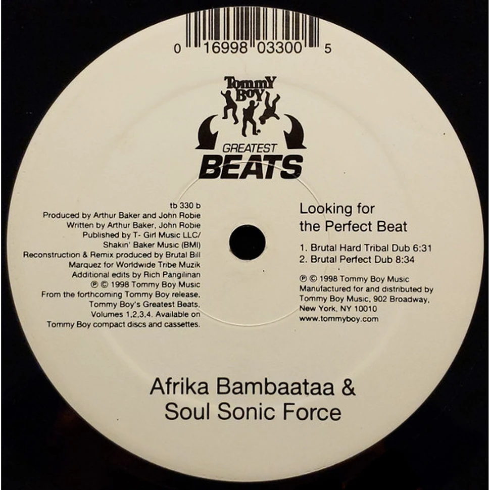 Afrika Bambaataa & Soulsonic Force - Looking For The Perfect Beat