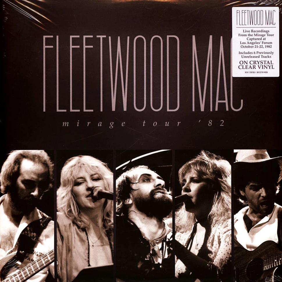 Fleetwood Mac - Mirage Tour '82 Clear Vinyl Edition