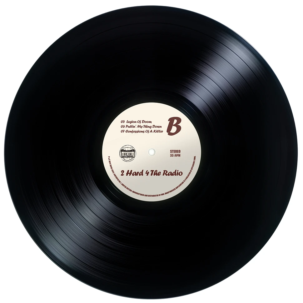 洋楽 Legion Of Doom 2 Hard 4 The Radio Legion Of Doom – 2 Hard 4 The Radio – CDr (Album, Deluxe Edition +