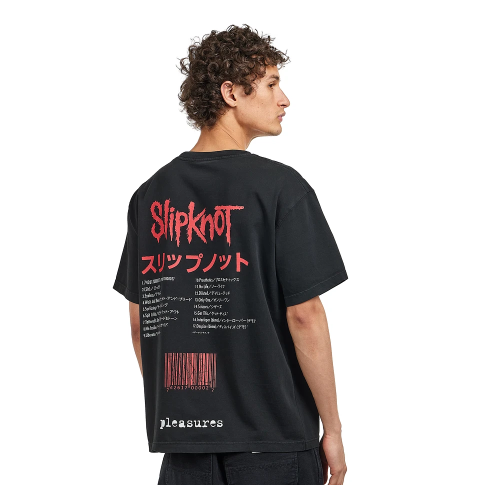 PLEASURES x Slipknot - Self Titled Heavyweight Shirt
