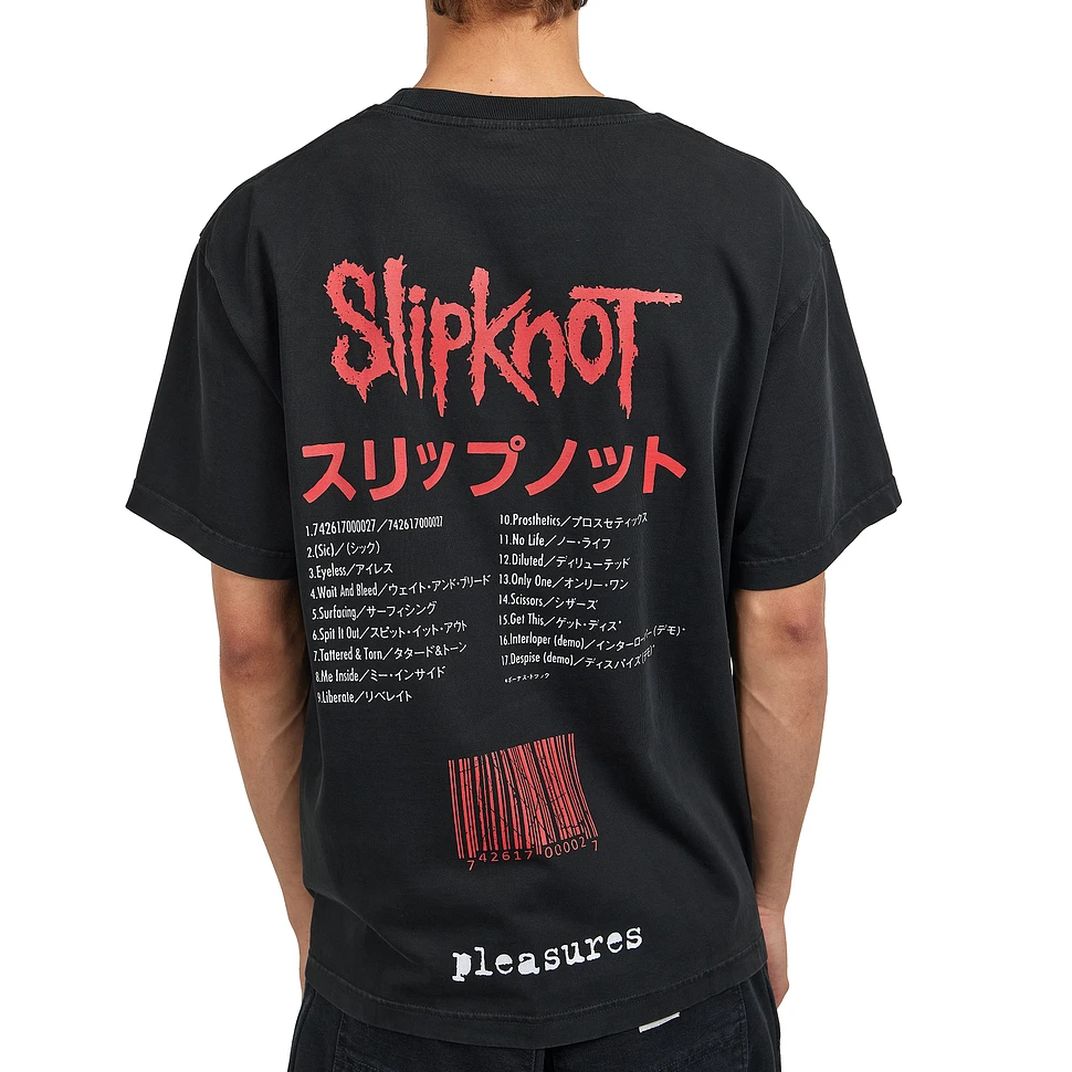 PLEASURES x Slipknot - Self Titled Heavyweight Shirt