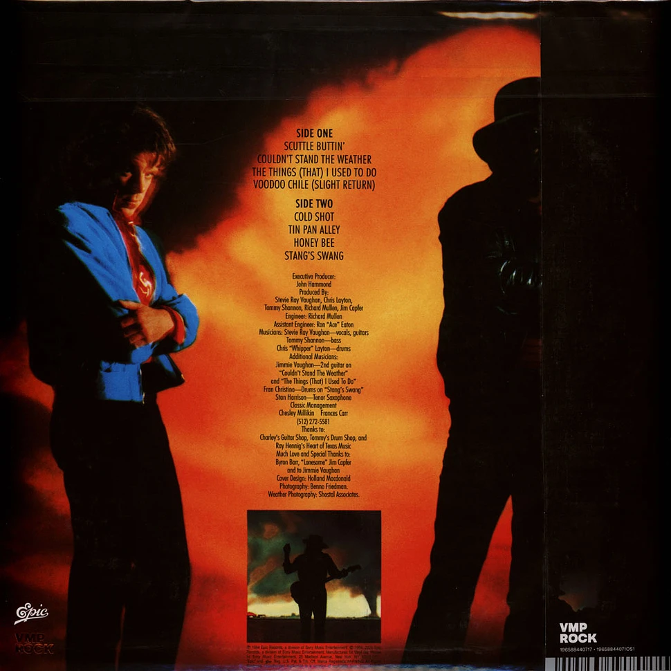 Stevie Ray Vaughn And Double Trouble - Couldn't Stand The Weather Vinyl Me, Please Edition