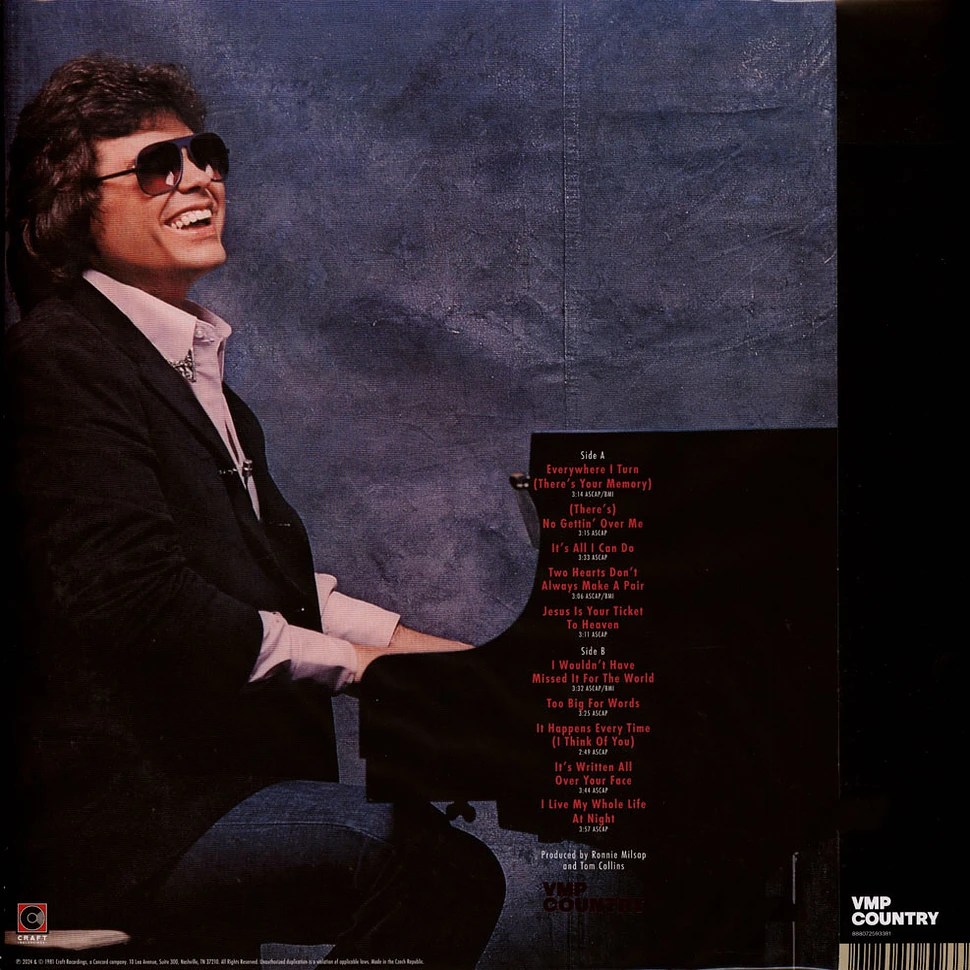 Ronnie Milsap - There's No Gettin' Over Me Vinyl Me, Please Edition