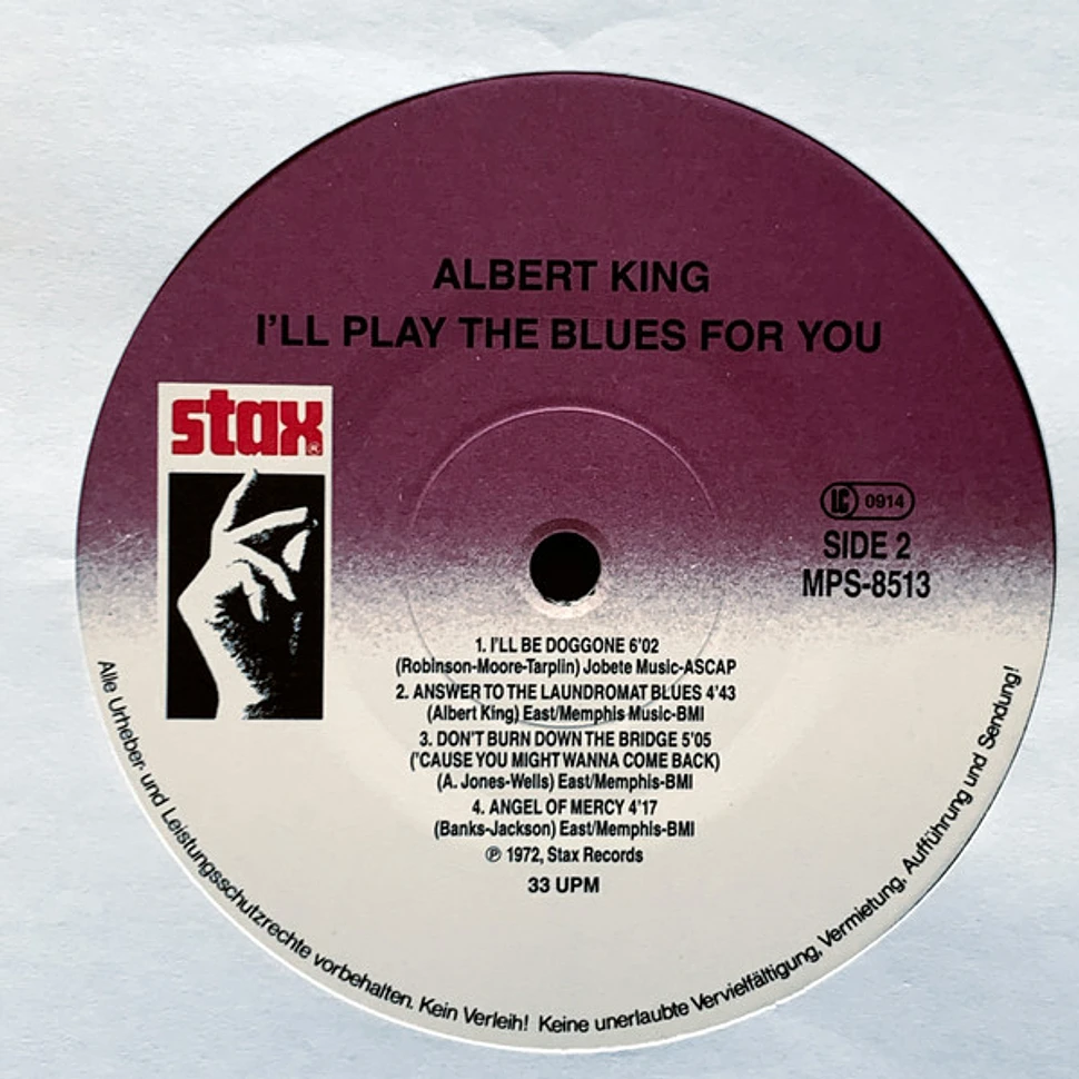 Albert King - I'll Play The Blues For You