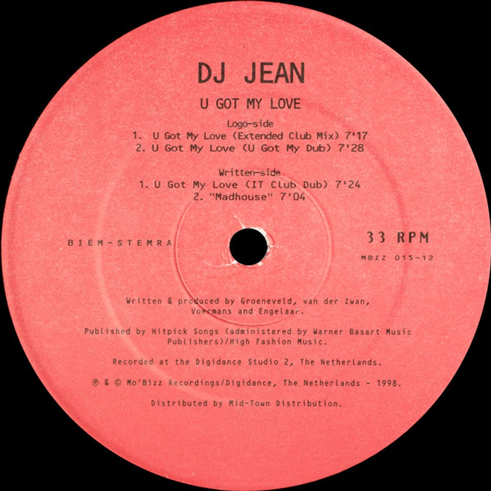 DJ Jean - U Got My Love