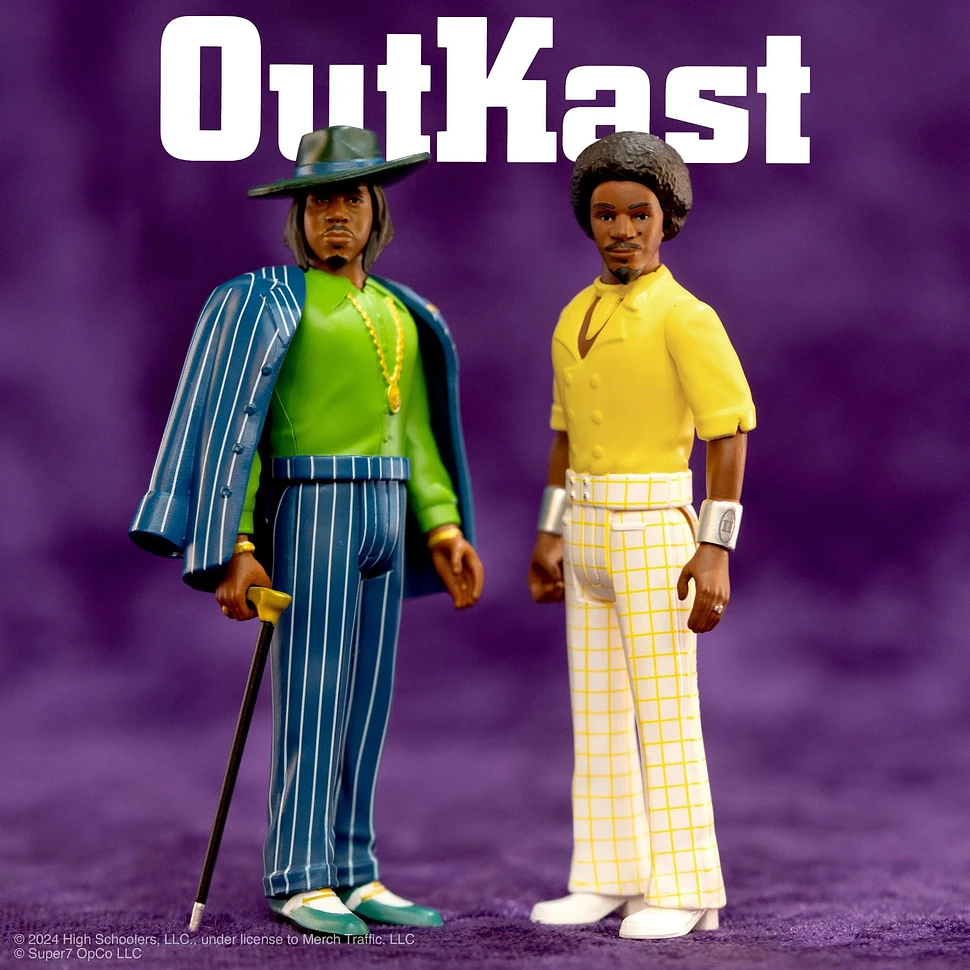 OutKast - OutKast (Aquemini) 2-Pack - ReAction Figures