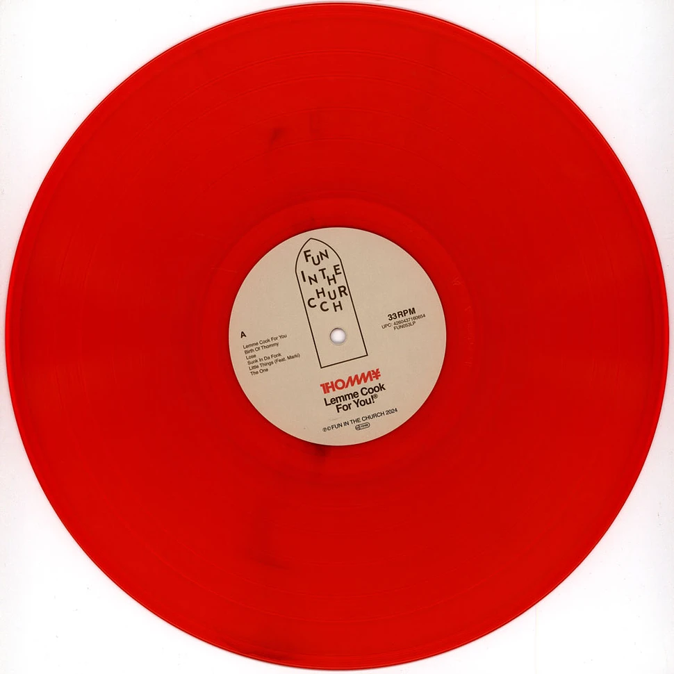 Thommy - Lemme Cook For You HHV Exclusive Red Vinyl Edition