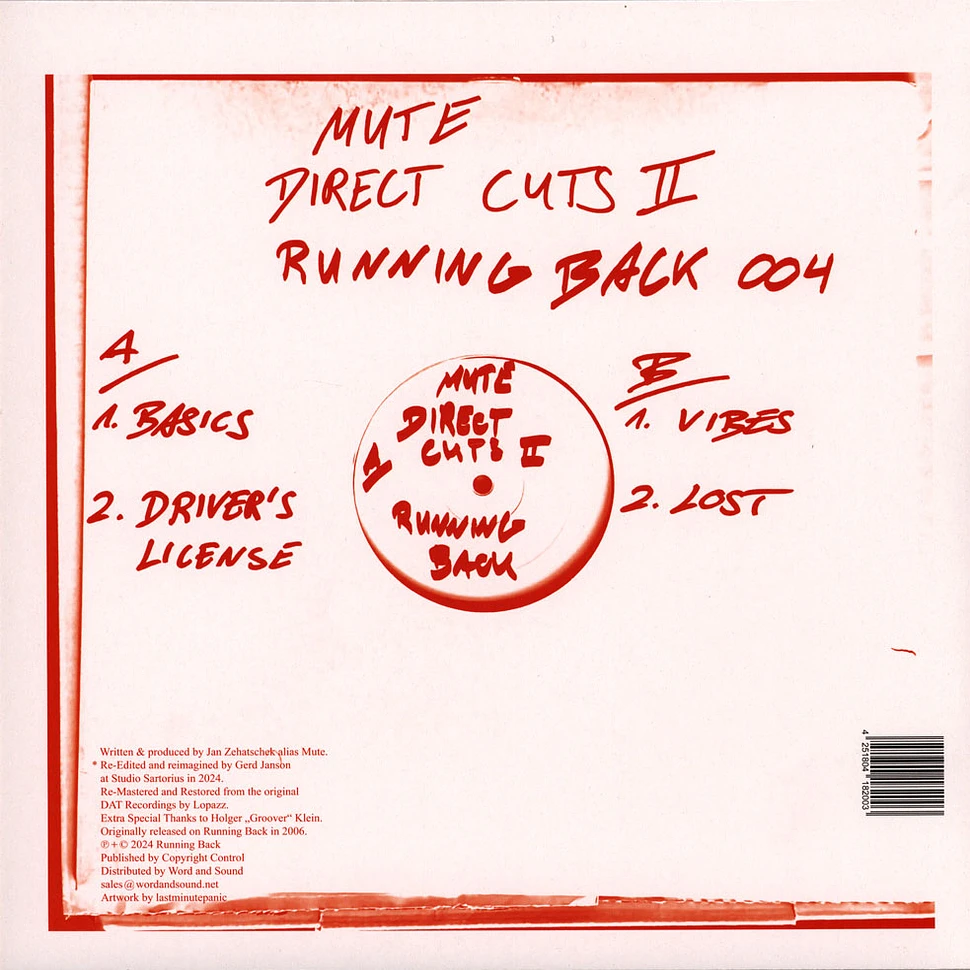 Mute - Direct Cuts II - Redux (Gerd Janson Re-Edits)