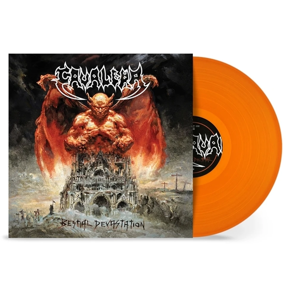 Cavalera - Bestial Devastation Solid Orange Vinyl Edition