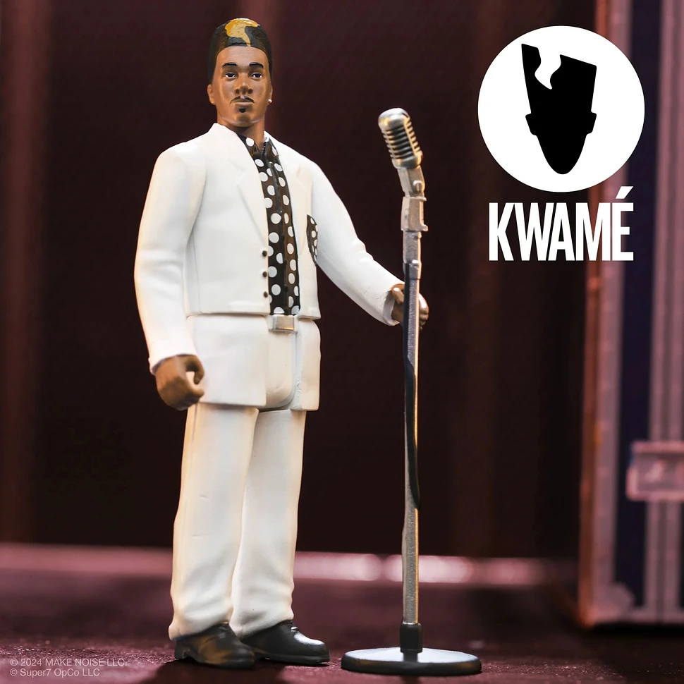 Kwamé - Kwamé (White/Black Polka Dot) - ReAction Figure