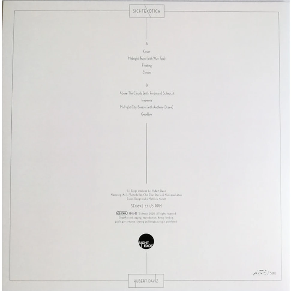 Hubert Daviz - Sichtexotica V