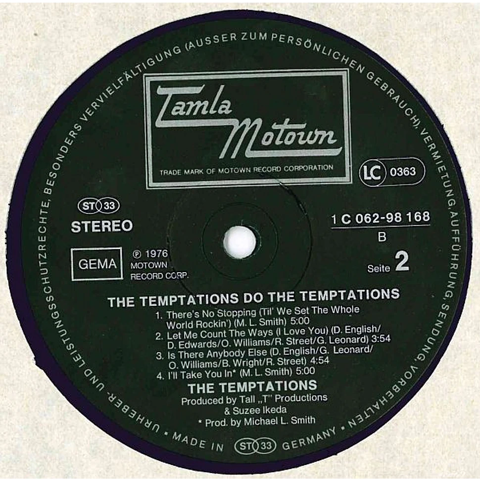 The Temptations - Do The Temptations