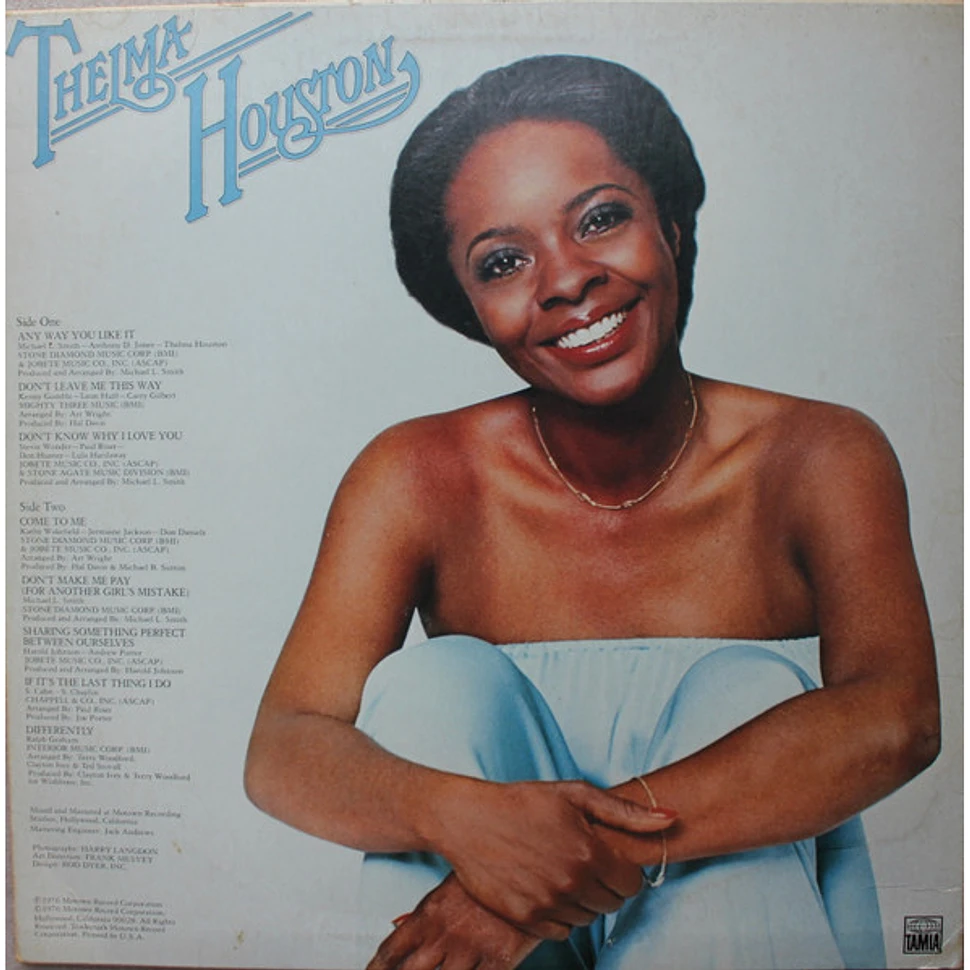 Thelma Houston - Any Way You Like It