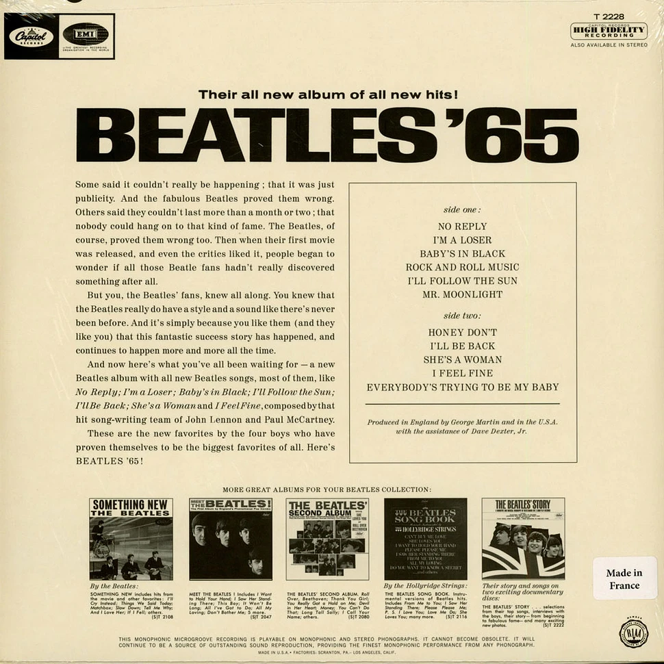 The Beatles - Beatles '65