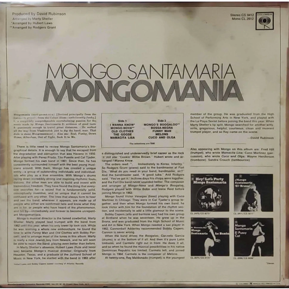 Mongo Santamaria - Mongomania