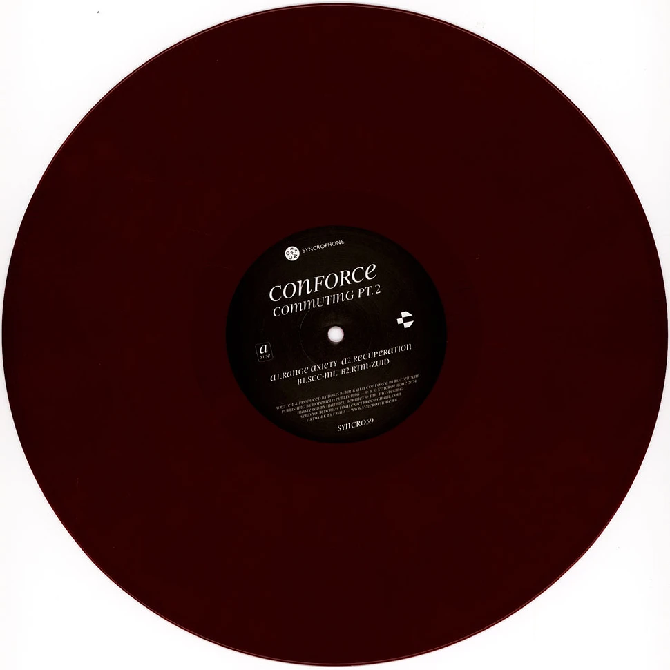 Conforce - Commuting Part 2 Dark Red Vinyl Edtion