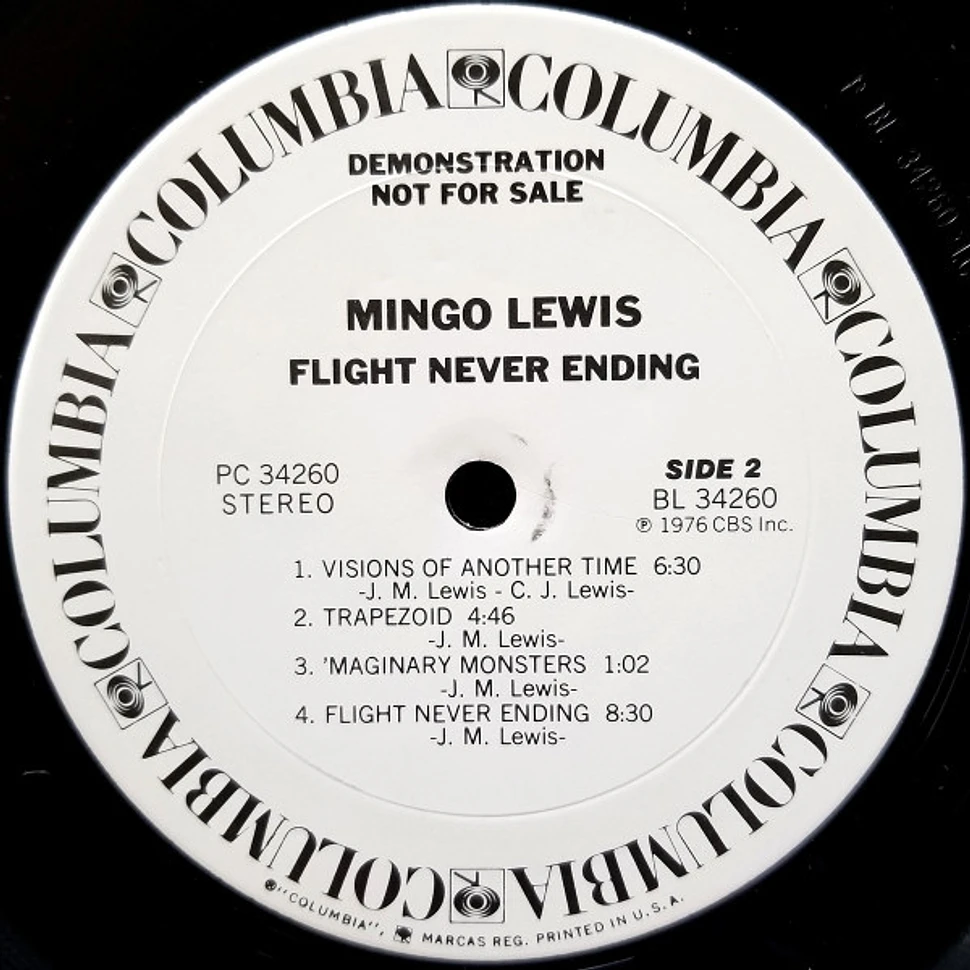 Mingo Lewis - Flight Never Ending