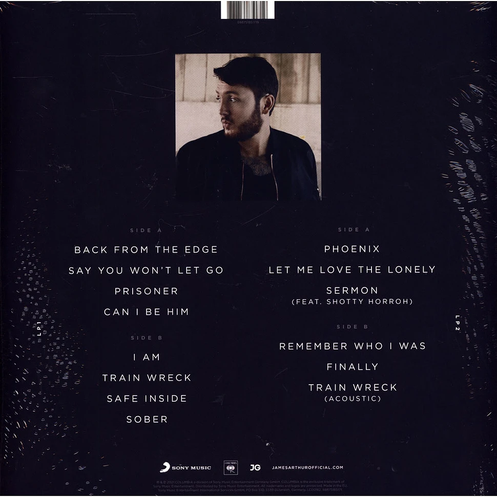 James Arthur - Back From The Edge