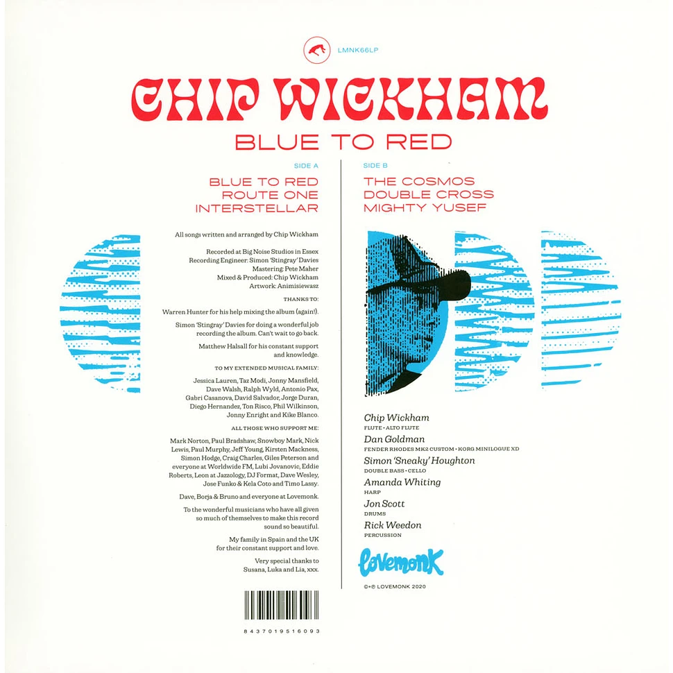 Chip Wickham - Blue To Red