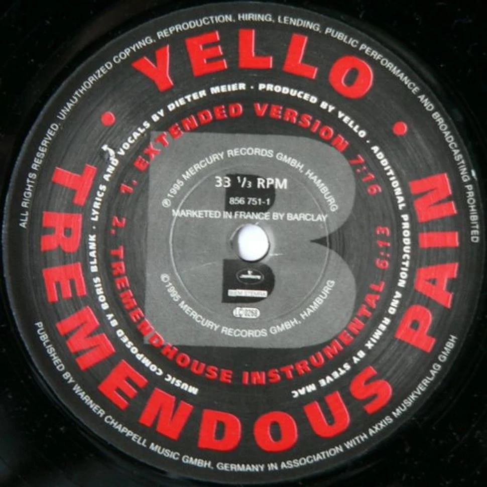 Yello - Tremendous Pain