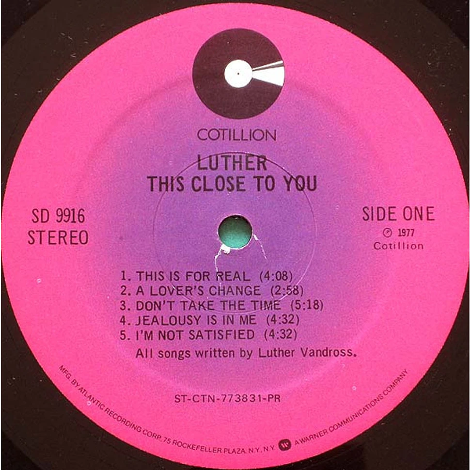 Luther - This Close To You