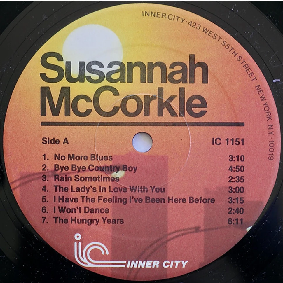 Susannah McCorkle - The People That You Never Get To Love