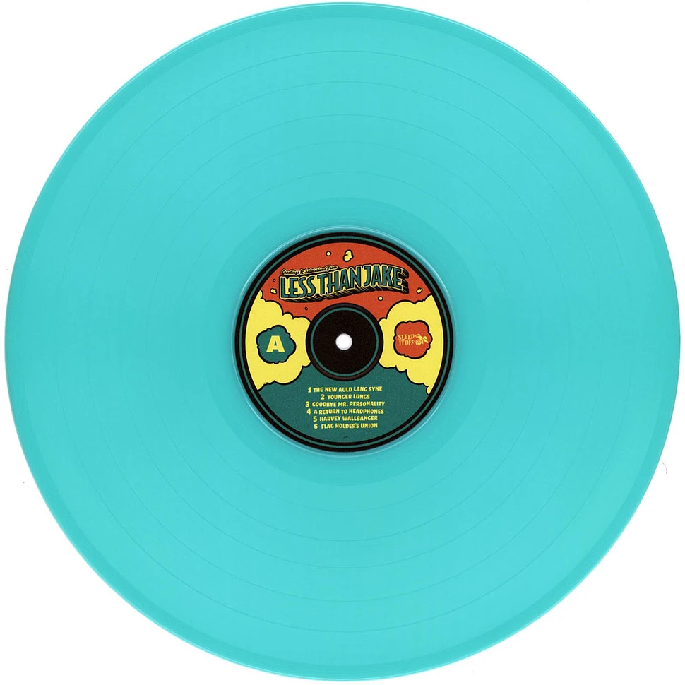 Less Than Jake - Greetings & Salutations Aquamarine Vinyl Edition