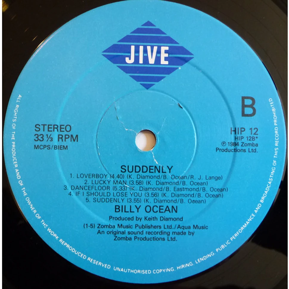 Billy Ocean - Suddenly